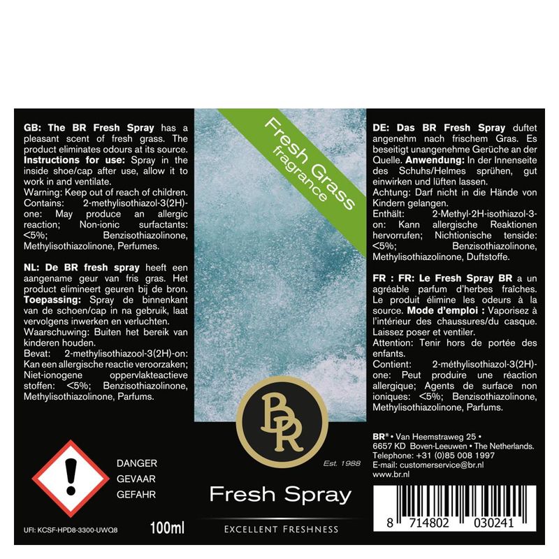 BR Grooming Fresh Spray