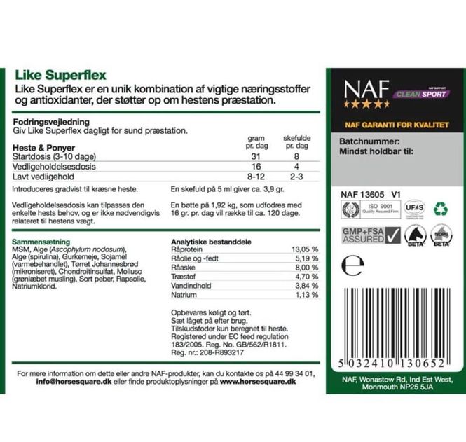 Hovedbilde NAF Pro Superflex 510g