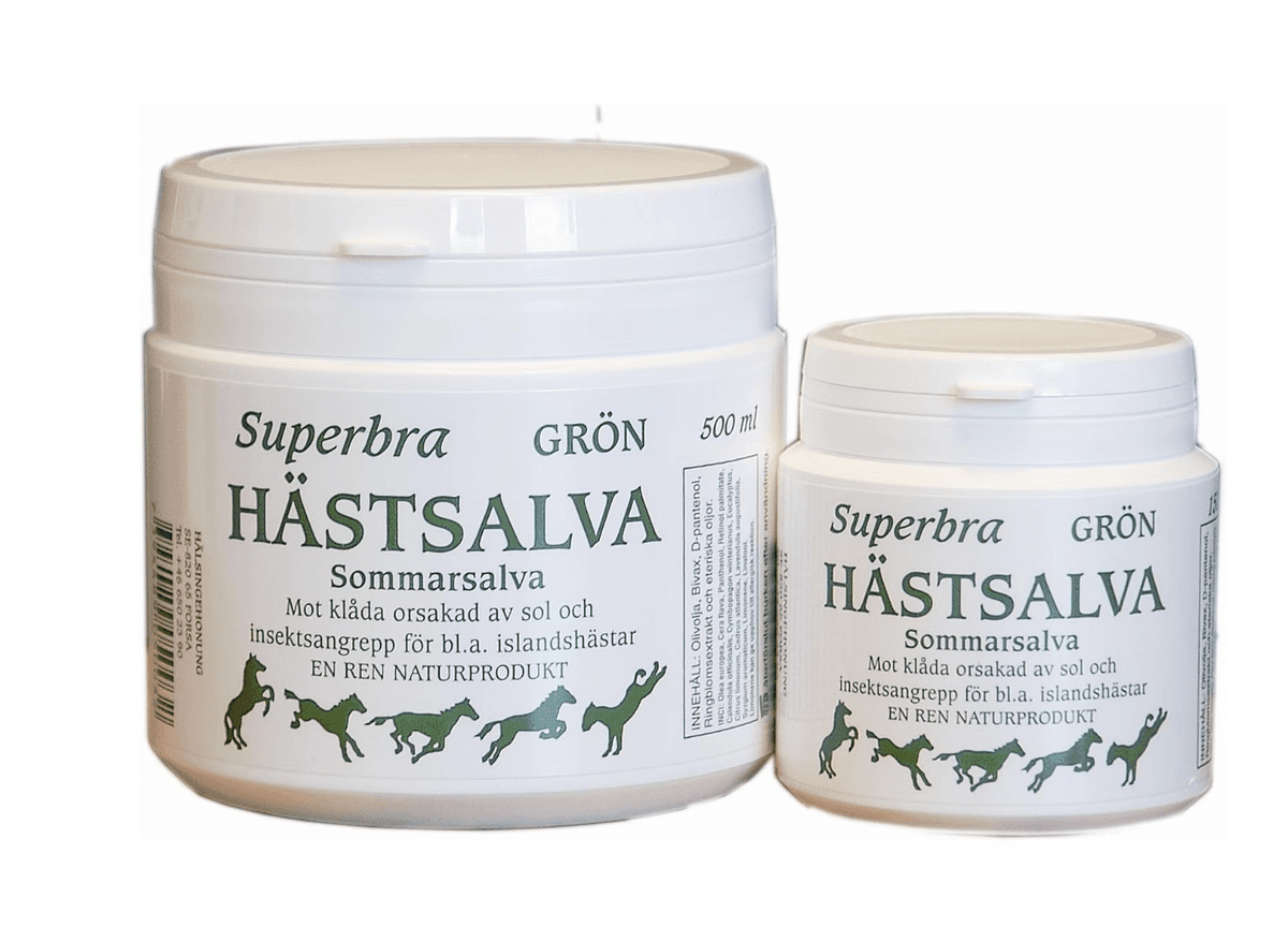 Superbra Hestesalve Grønn