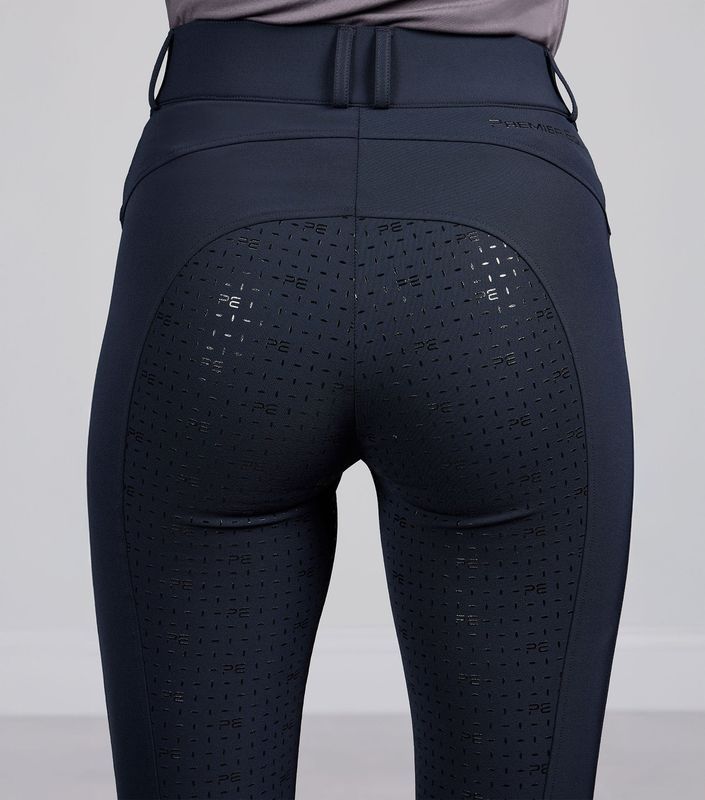 PE Filetto Ridebukse Dame Gel Full Seat - Navy
