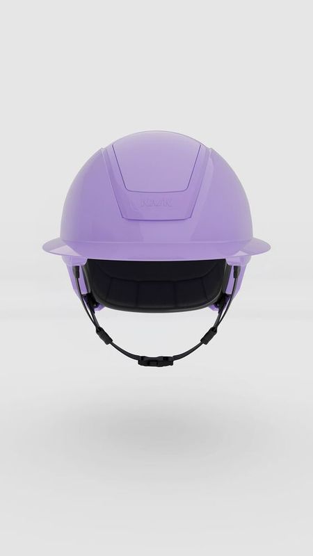 KASK Nemesi Cloud Lilac Wide Peak Shine inkl. liner