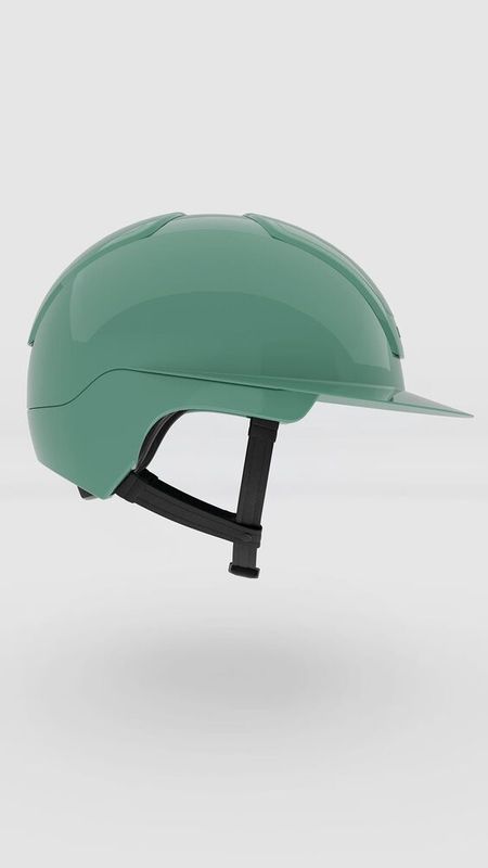 KASK Nemesi Mint Green Wide Peak Shine inkl. liner