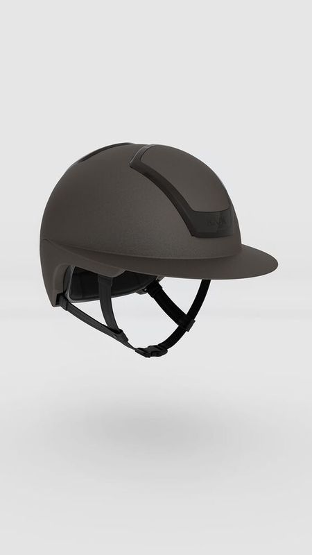 KASK Nemesi Ash Brown Wide Peak Metal inkl. liner