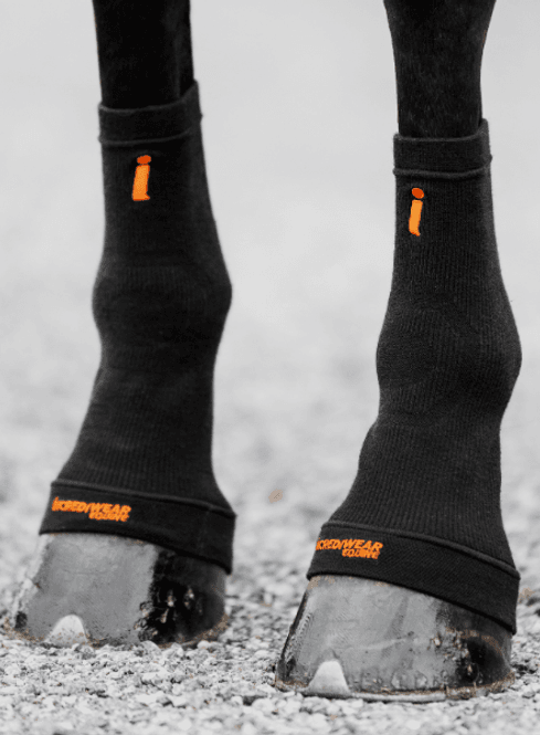 Hovedbilde Incrediwear Circulation Hoof Socks 2pk Svart