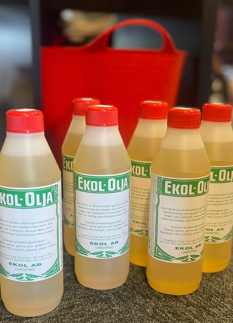 Hovedbilde Ekol-Olje – Ufarget lær- og skinnolje 500ml